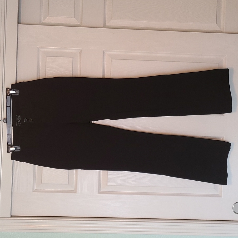 Stretchy black slacks sz 8